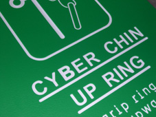 CNC Machine : Cyber Chin Up Ring