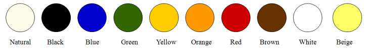 HDPE Single Colour Options
