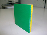 Dual Coloured and Double Layered HDPE